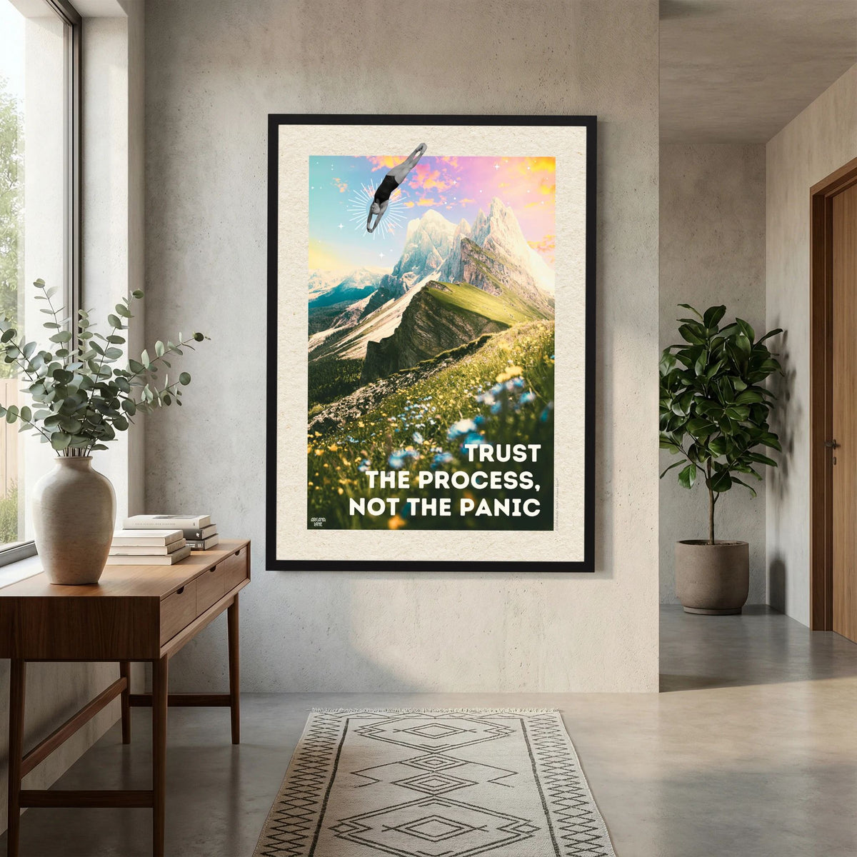 Art Print 'Trust the Process'