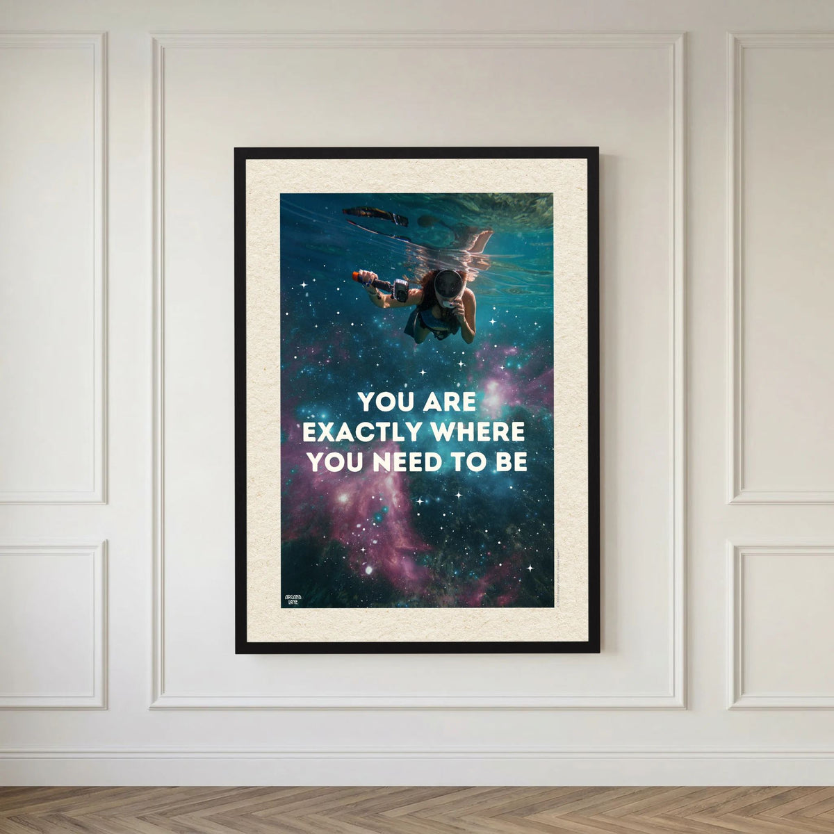 Art Print 'Where You Need to Be'