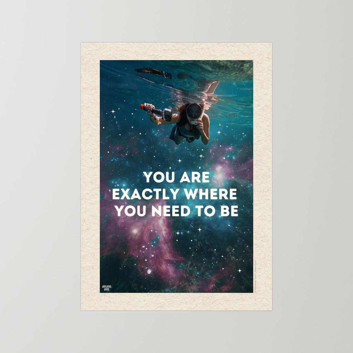 Art Print 'Where You Need to Be'