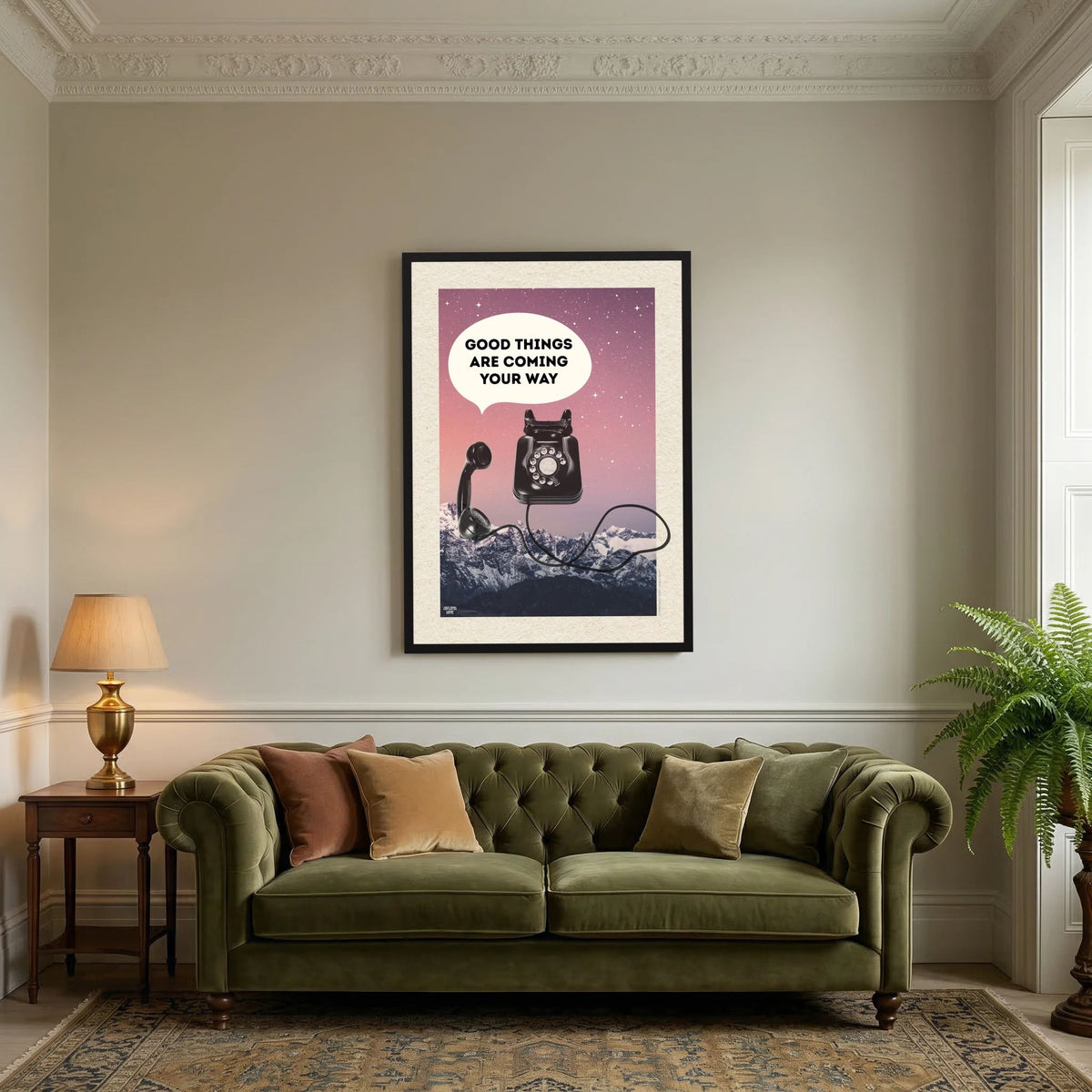 Art Print 'Good Things Are Coming'