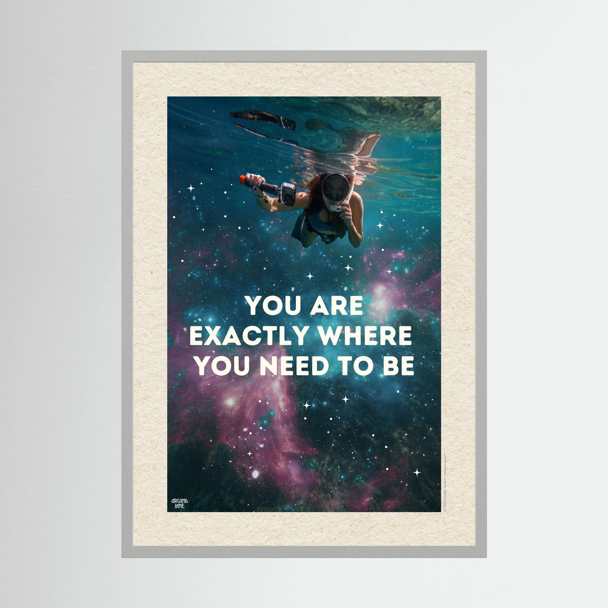 Art Print 'Where You Need to Be'