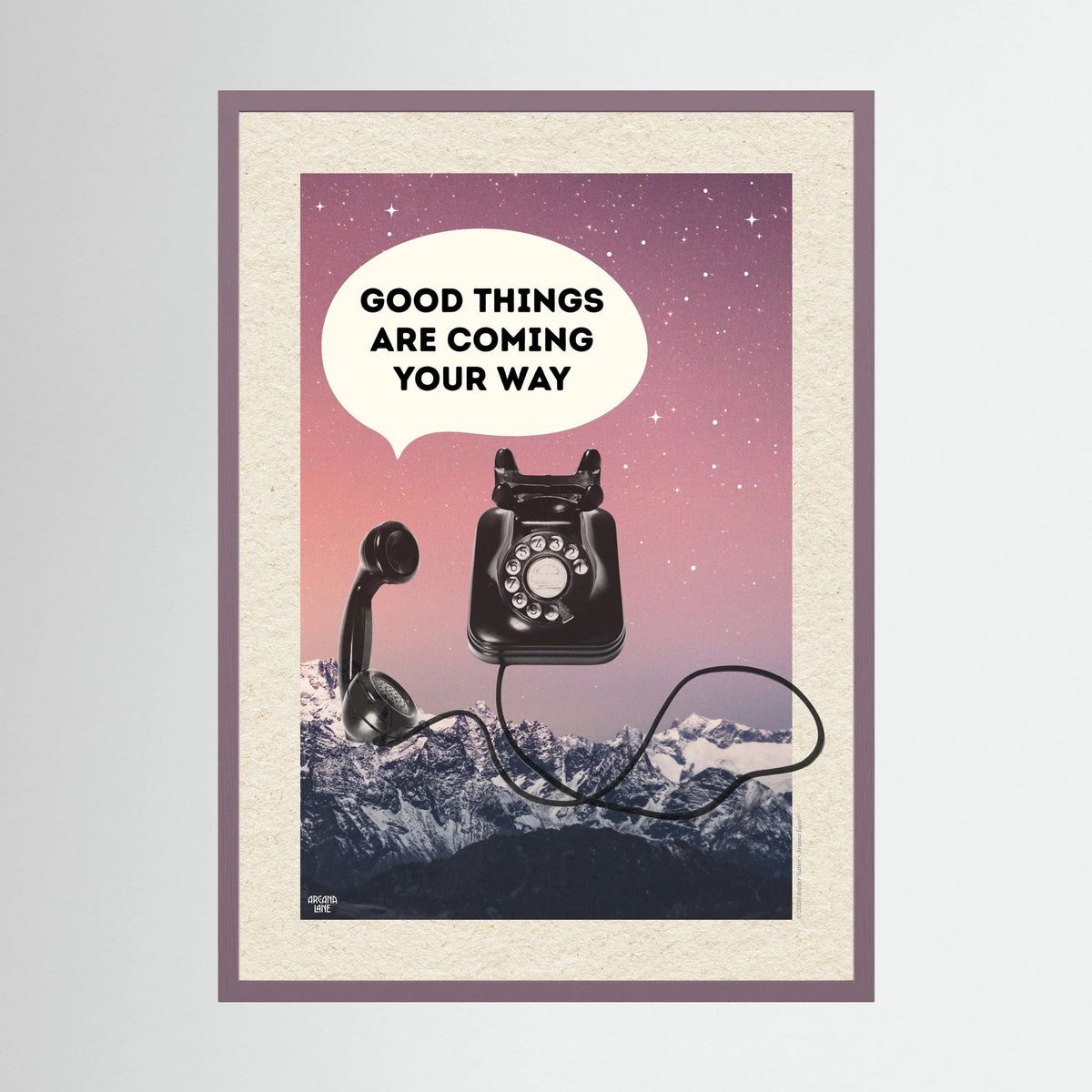 Art Print 'Good Things Are Coming'