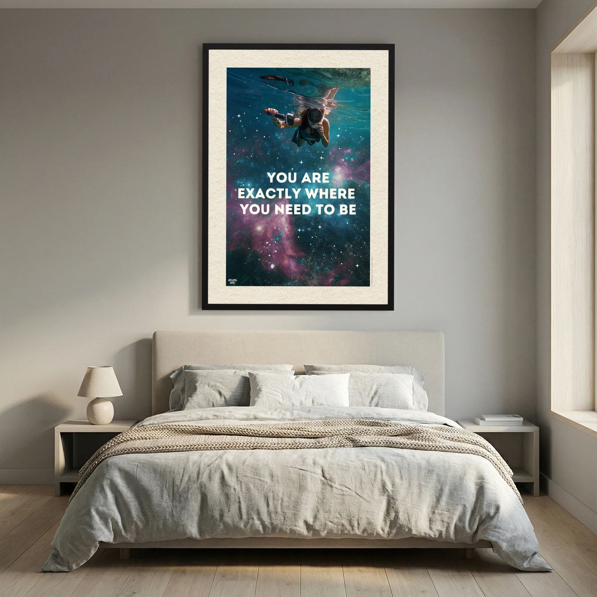 Art Print 'Where You Need to Be'