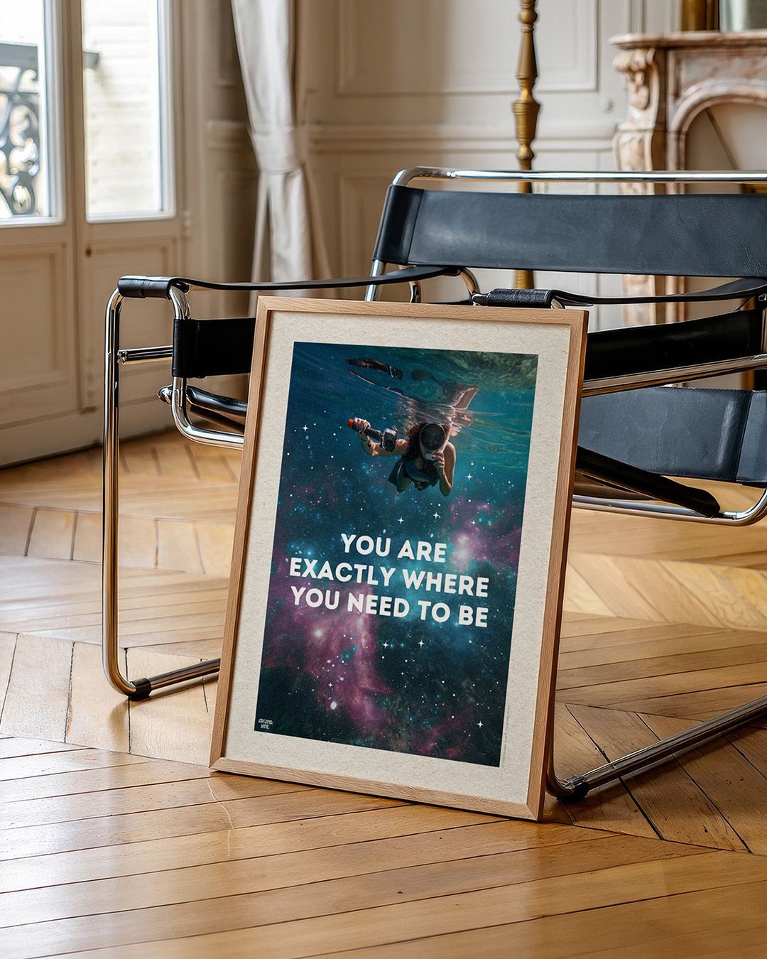 Art Print 'Where You Need to Be'